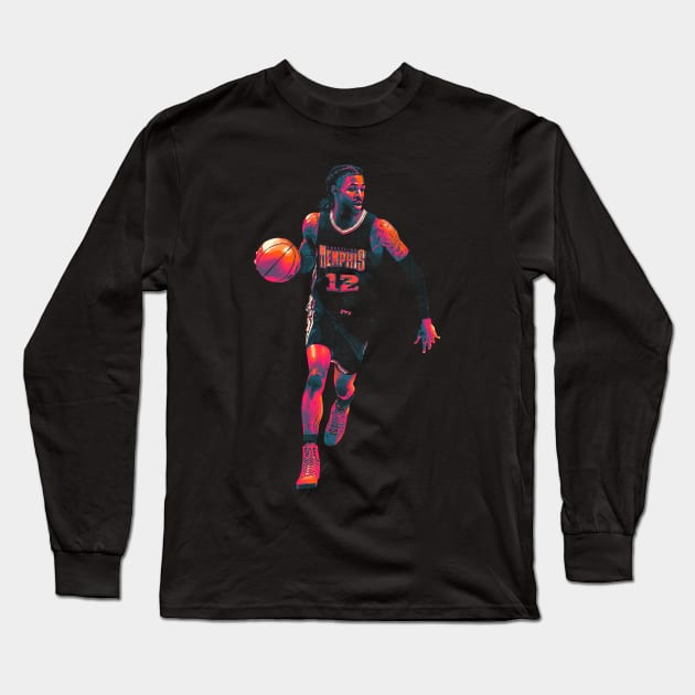 Ja Morant Long Sleeve T-Shirt by lazartemarjun